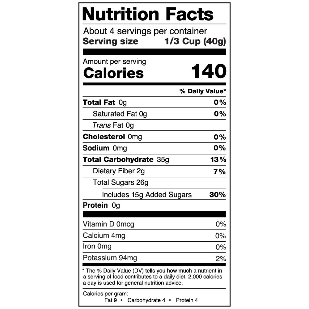 6oz Dried Cranberries, 6 Pack