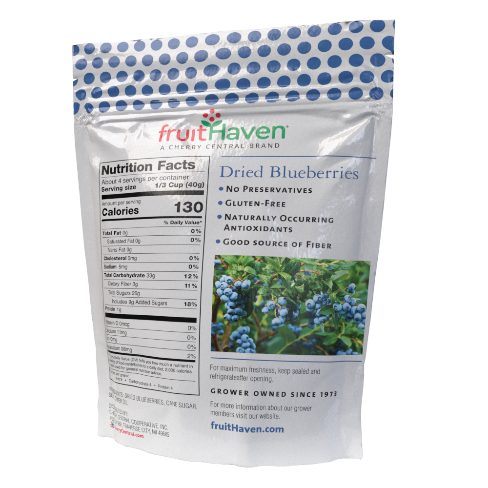 6oz Dried Blueberries, 6 Pack