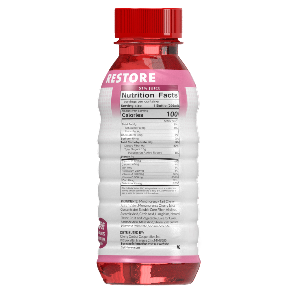 Cherry Lite Juice, 6 Pack