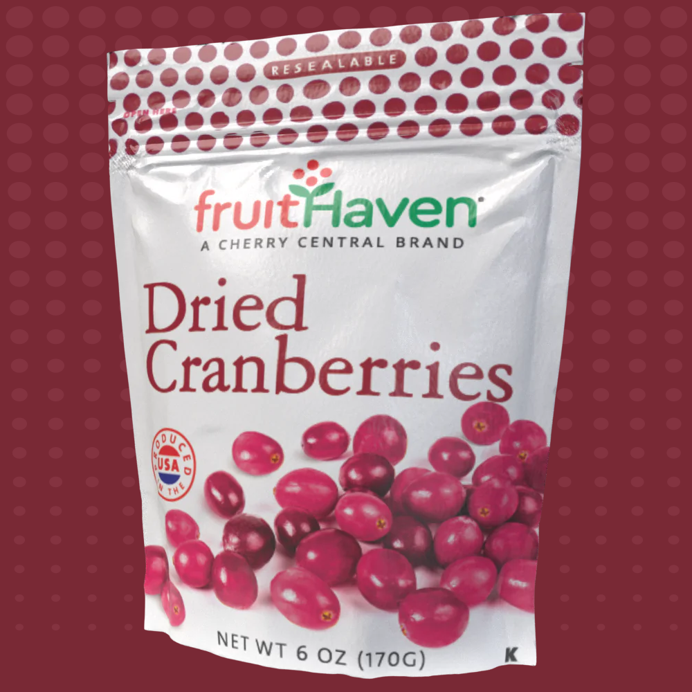 6oz Dried Cranberries, 6 Pack