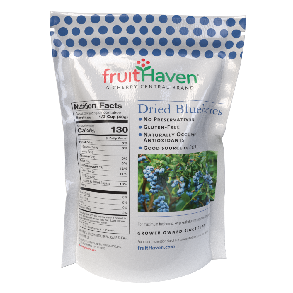32oz Dried Blueberries, 2 Pack
