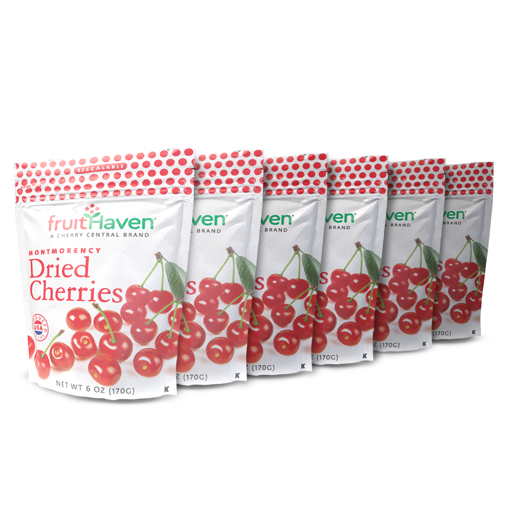 6oz Dried Cherries, 6 Pack
