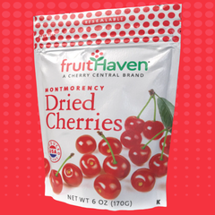 6oz Dried Cherries, 6 Pack – fruitHaven